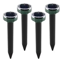FORNORM Repelente Ultrasónico de Ratones-Serpientes (4 PCS) Repelente de Roedores Enchufe en el dispositivo para Control…